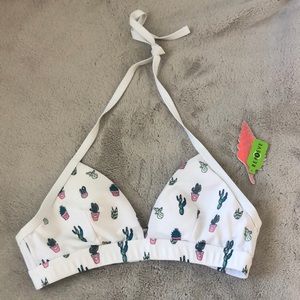 Super cute cactus bikini top